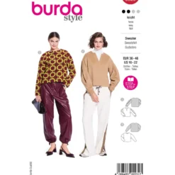 Sweater Burda str. 36-48