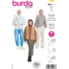 Sweater, Jakke og Vest Burda str. 34-44
