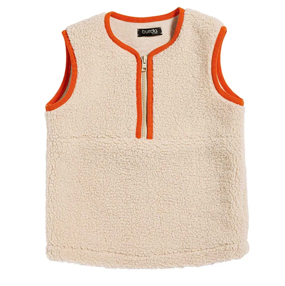 Sweater og Vest Burda Kids str. 104-146