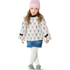 Sweatshirt Burda Kids 9308 str. 92-122