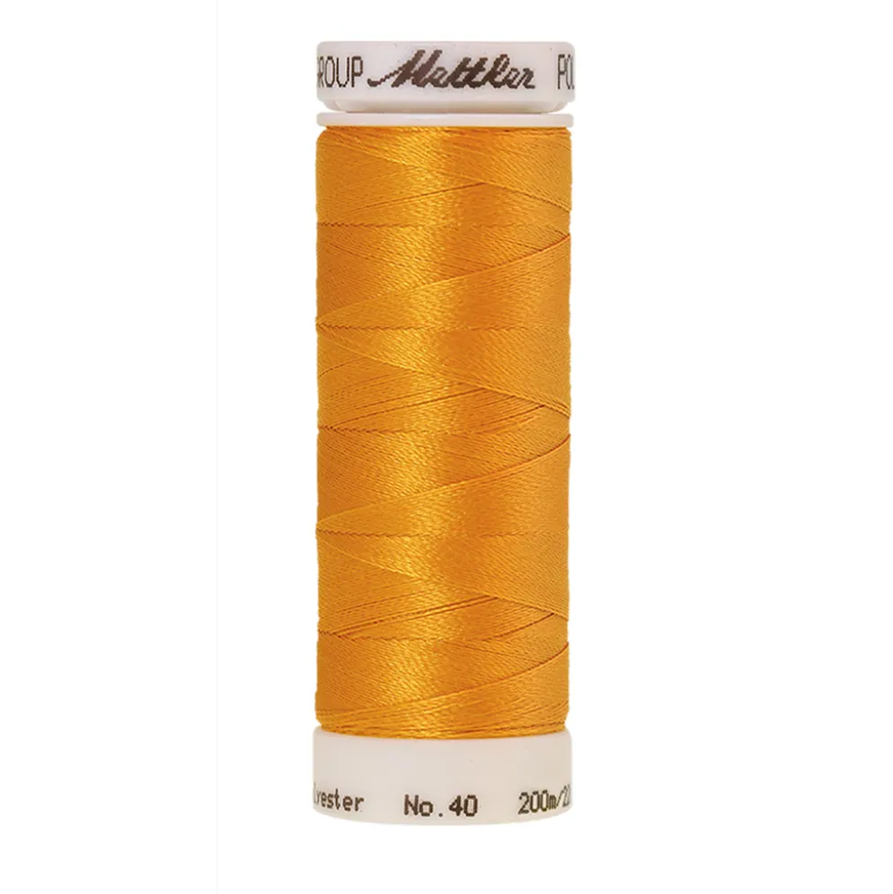 Sytråd Poly Sheen 40, 200m Gylden