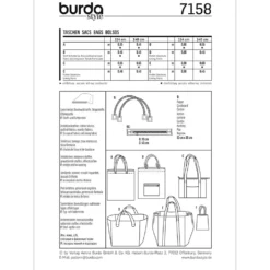 Taske Burda 7158