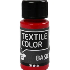 Textile Color 50ml. Primær rød