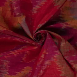 Thai-silke abstrakt Rød