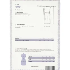 Tine kjole curved, str. S+-XL+