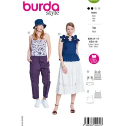 Top Burda 5638 str. 34-44