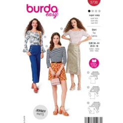 Top Burda 5730 str. 34-44