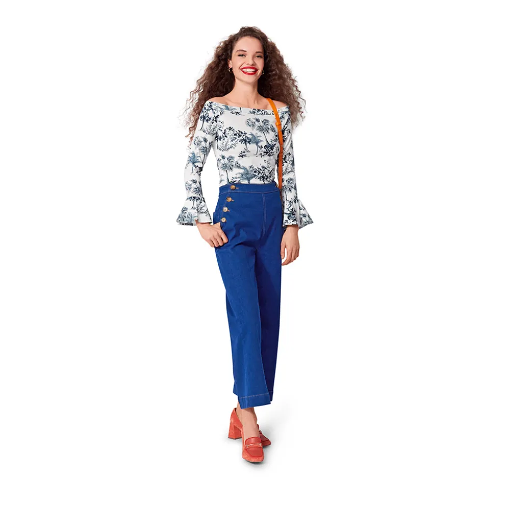 Top Burda 5730 str. 34-44