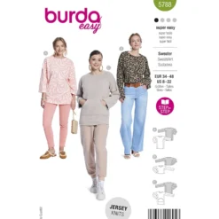 Top Burda 5788 str. 34-48
