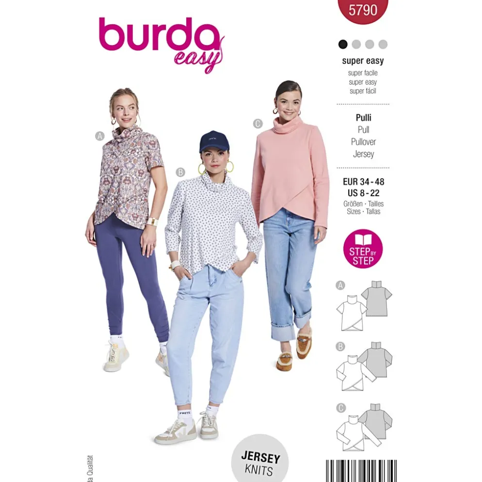 Top Burda 5790 str. 34-48