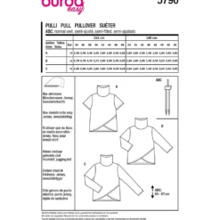 Top Burda 5790 str. 34-48