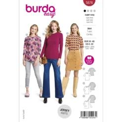Top Burda 5876 str. 34-48