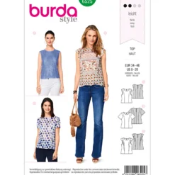 Top Burda 6525 str. 34-46