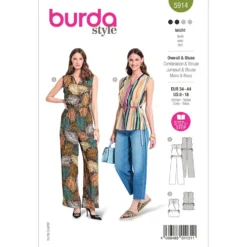 Top/jumpsuit Burda 5914 str. 34-44