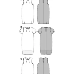 Top/kjole Burda 6914 str. 34-46