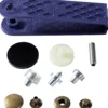 Trykknap anorak, 15 mm, 10 stk. Antik messing