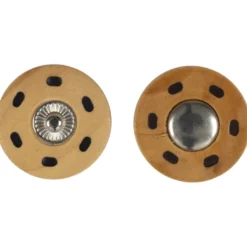 Trykknap lukning i træ 23mm