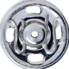 Tryklåse, 13 mm, 6 stk. Sølv