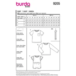 T-Shirt Burda Kids 9205 str. 86-122