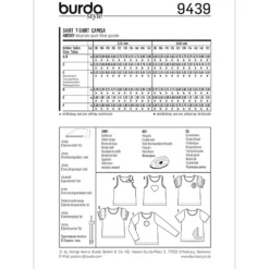 T-shirt Burda Kids 9439 str. 98-152