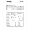 T-shirt Burda 6204 str. 34-44