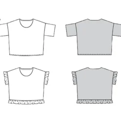 T-shirt Burda 6243 str. 34-44