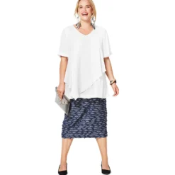 T-shirt Burda 6307 str. 46-60