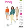 T-shirt/kjole Burda 6109 str. 34-44