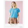 T-shirt med pufærmer i Alice