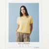 T-shirt med rundt bærestykke i Ida