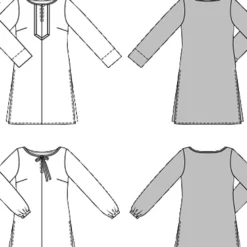Tunika Burda 6683 str. 36-48