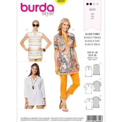 Tunika Burda 6809 str. 34-46