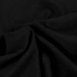 Twill m/ stræk Sort