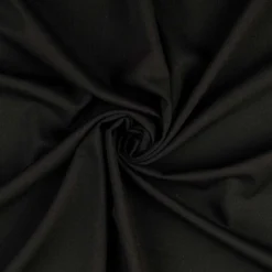 Twill m/uld og stretch Sort