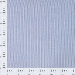 Tynd bomuld m/garnfarvet striber True blue