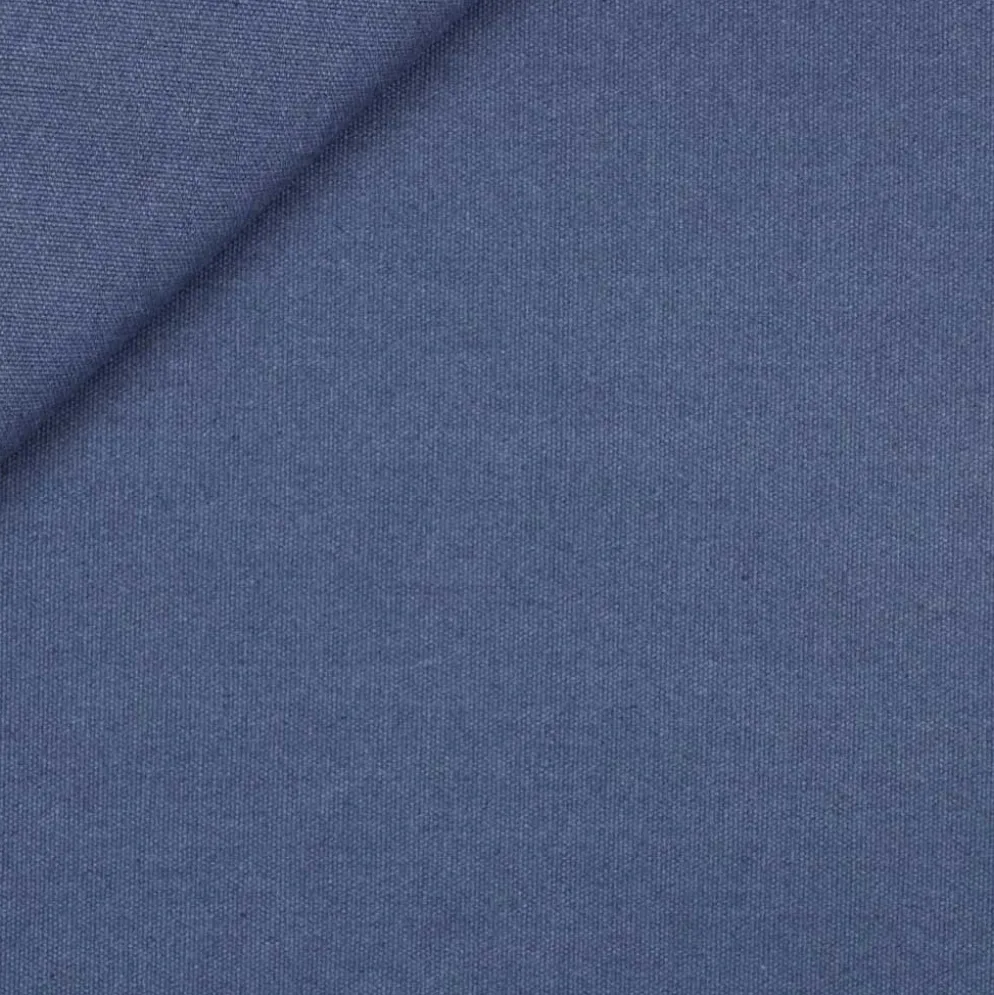 Vandafvisende kanvas vasket look Slate Blue