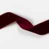 Velourbånd 36 mm Wine
