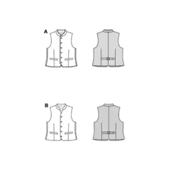 Vest Burda Herre str. 46-56