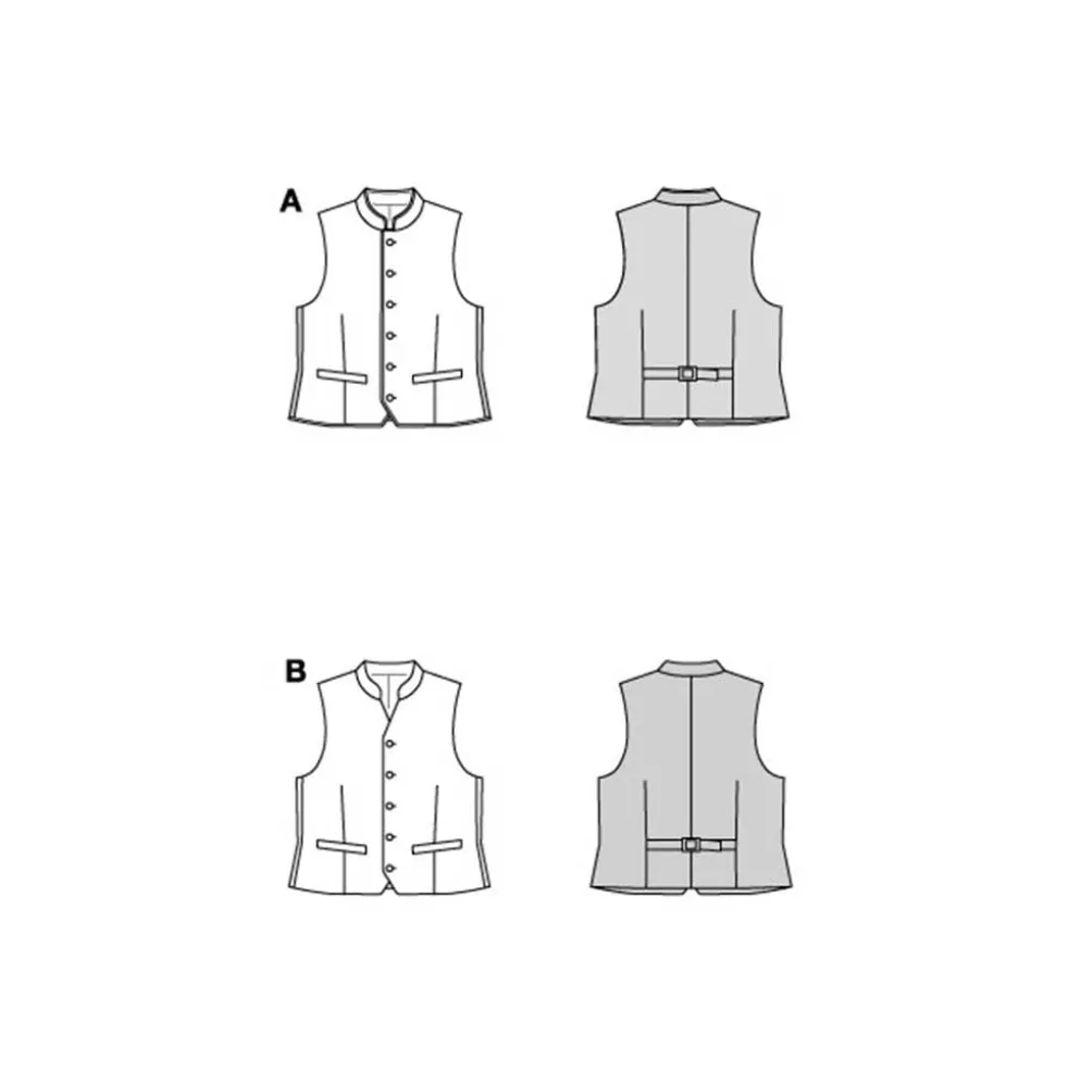 Vest Burda Herre str. 46-56