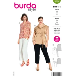 Vest Burda 5734 str. 36-48