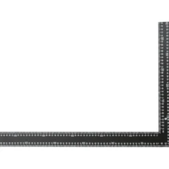 Vinkel lineal metal str. 40×60 cm
