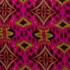 Viscose Satin m/abstrakt print Orkide