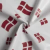 Voksdug m/ flag Hvid