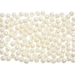 Voksperler, 3 mm, hulstr. 0,7 mm, 150 stk. Perlemor