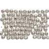Voksperler, sølv, diam. 4 mm, hulstr. 0,7 mm, 150 stk. Sølv