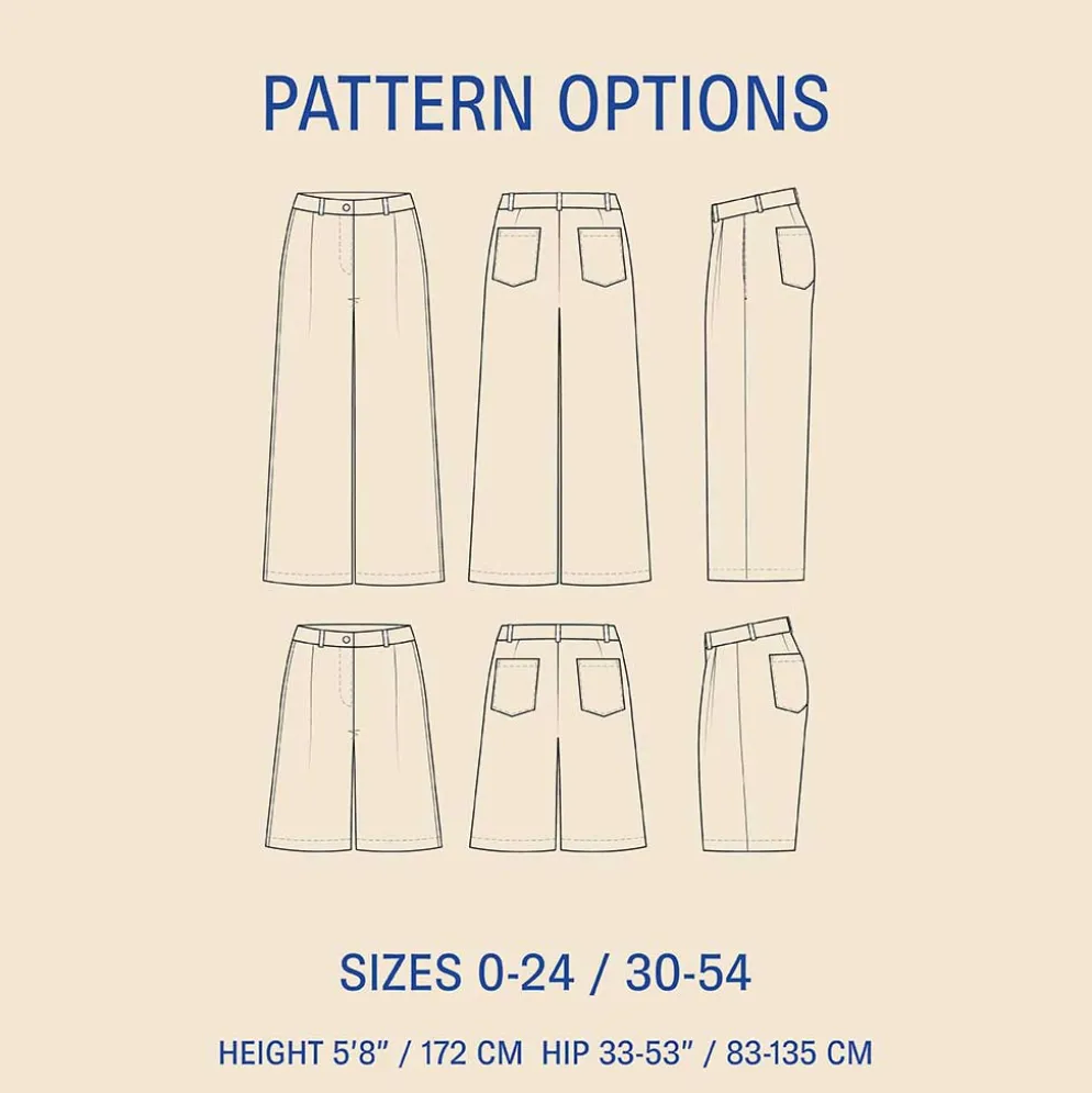 WBM Bermuda pants and shorts str. 30-54