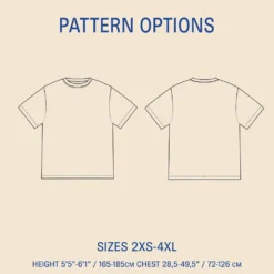 WBM Big T-shirt str. 2XS – 4XL