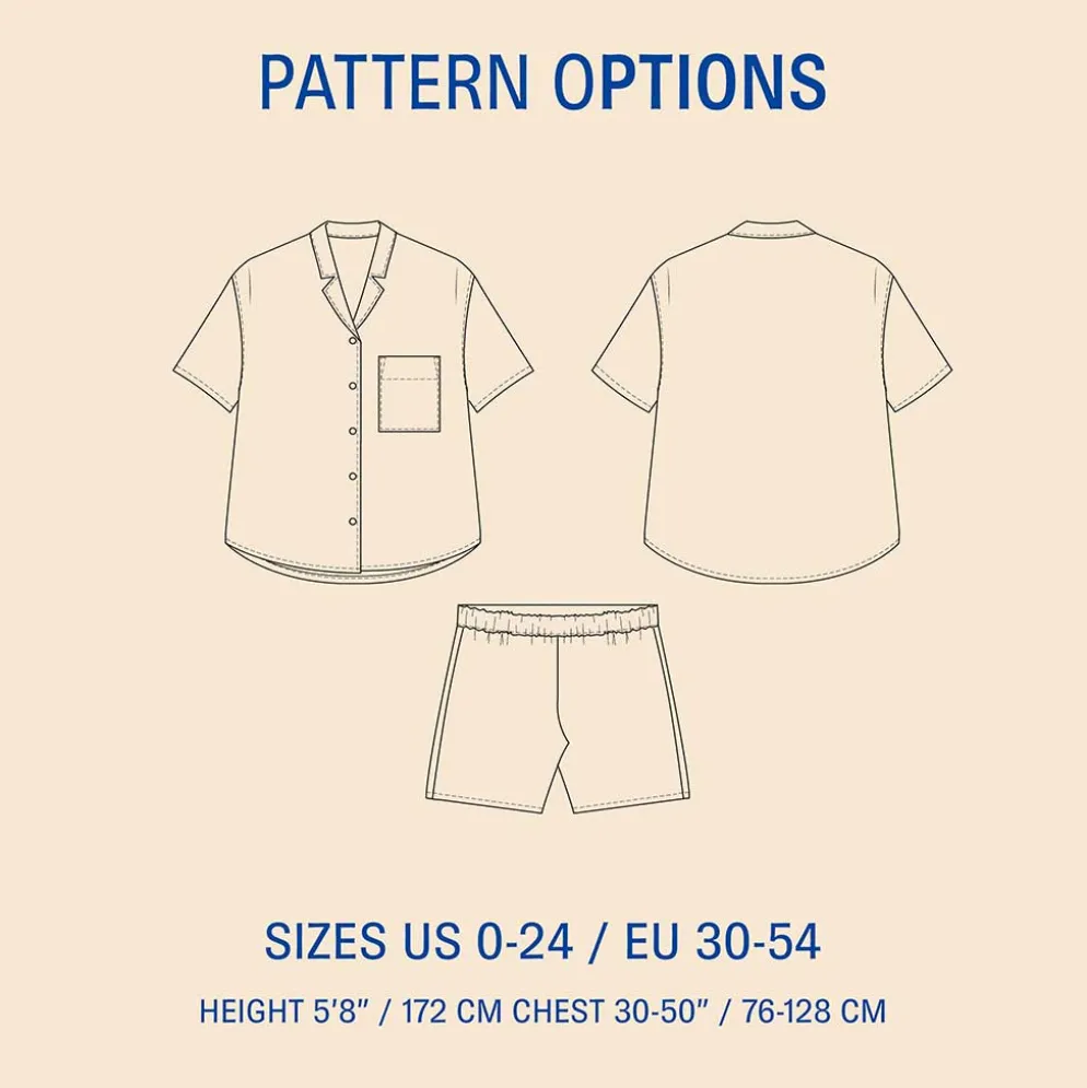 WBM Camp shirt and shorts str. 30 – 54
