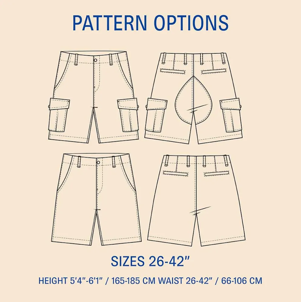 WBM Cargo shorts unisex str. 26 – 42