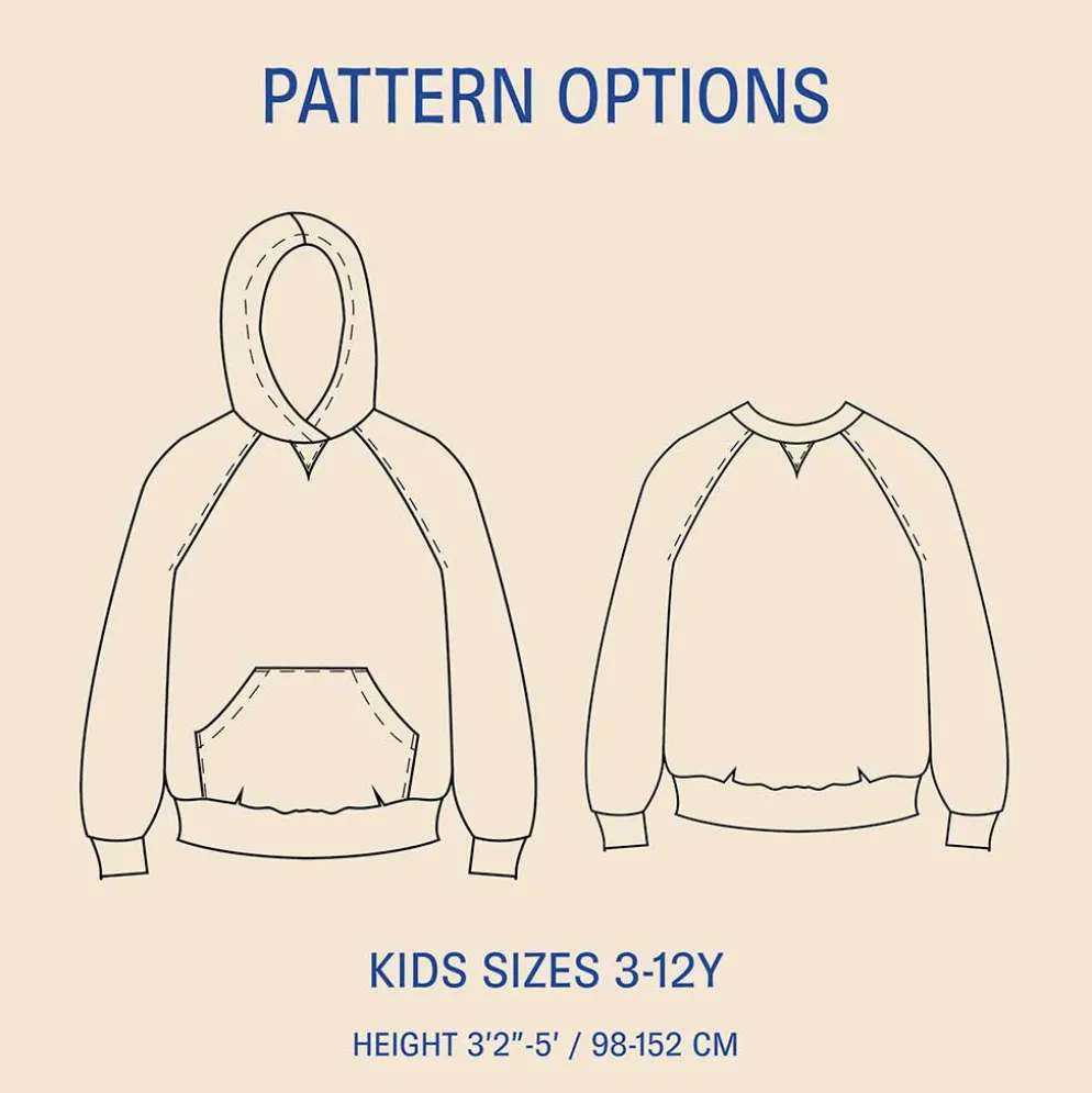 WBM Kids Hoodie str. 3-12 år